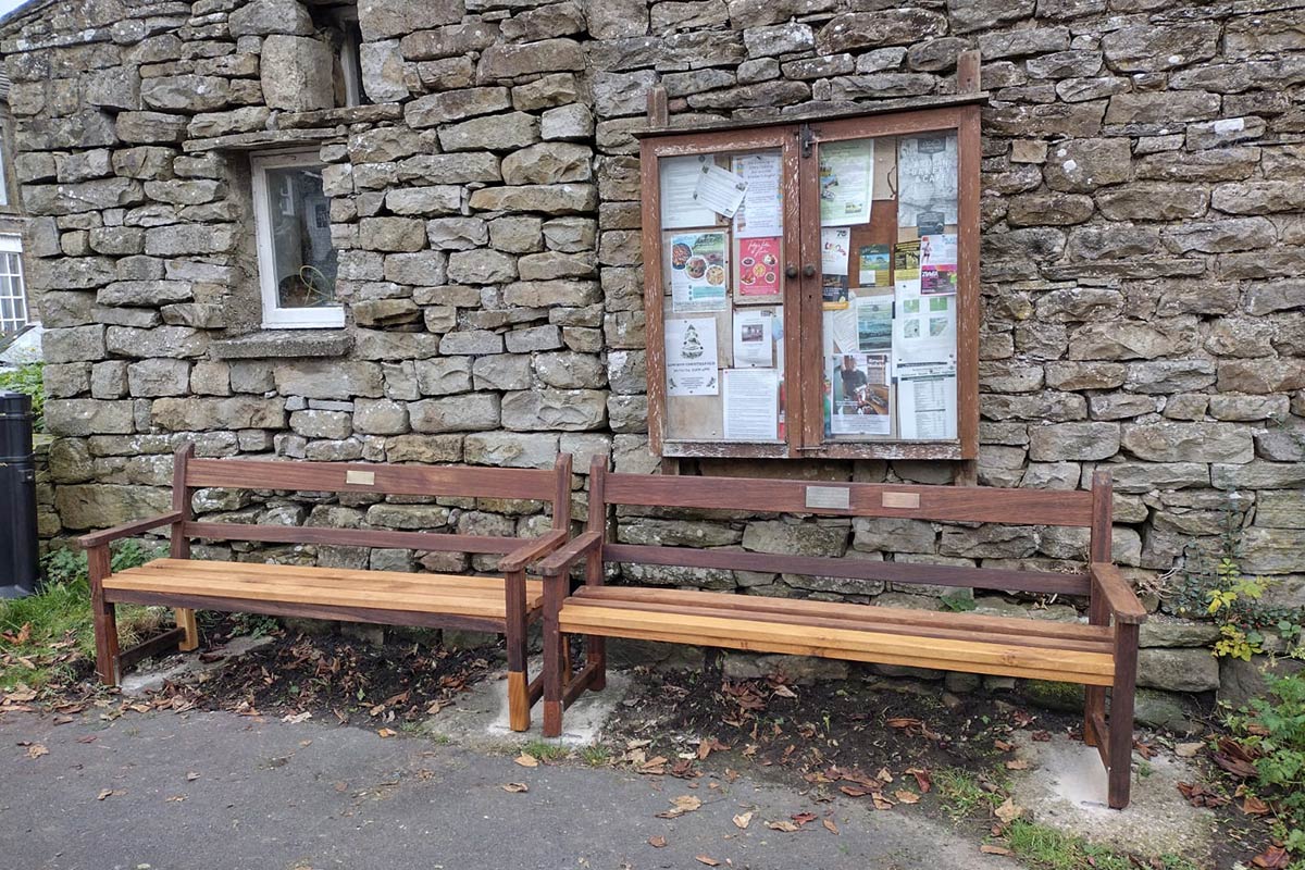 Gayle mill benches renovation